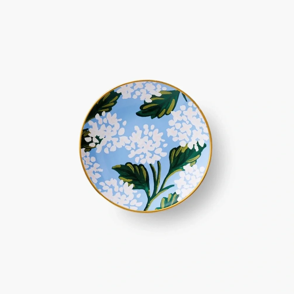 Rifle Paper Co. Ring Dish - Hydrangea - Picture 2 of 3